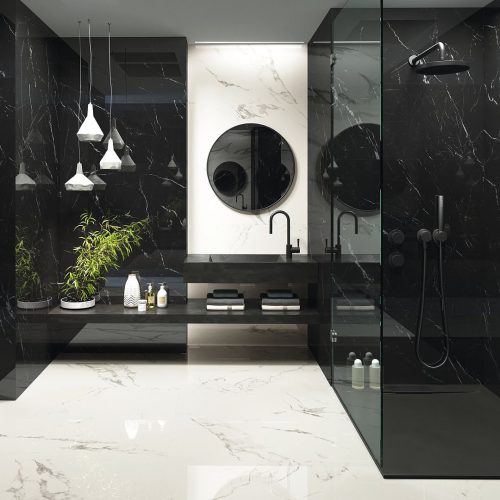 Ariostea Ultra Marmi Nero Marquina - 1000 x 2700  x 6 mm