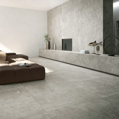 Ariostea Ultra Pietre Azul Bateig Limestone - 1000 x 1000  x 6 mm