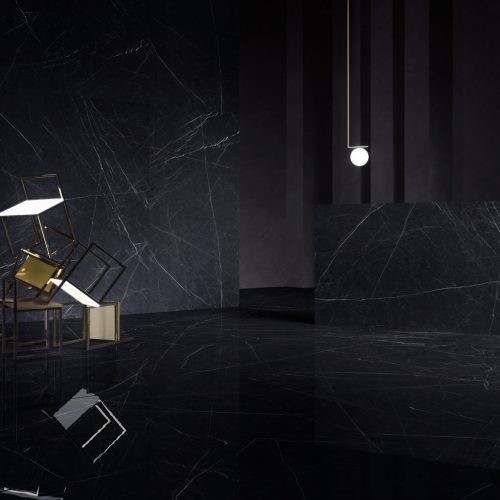 Ariostea Ultra Marmi Nero Marquina - 1000 x 2700  x 6 mm