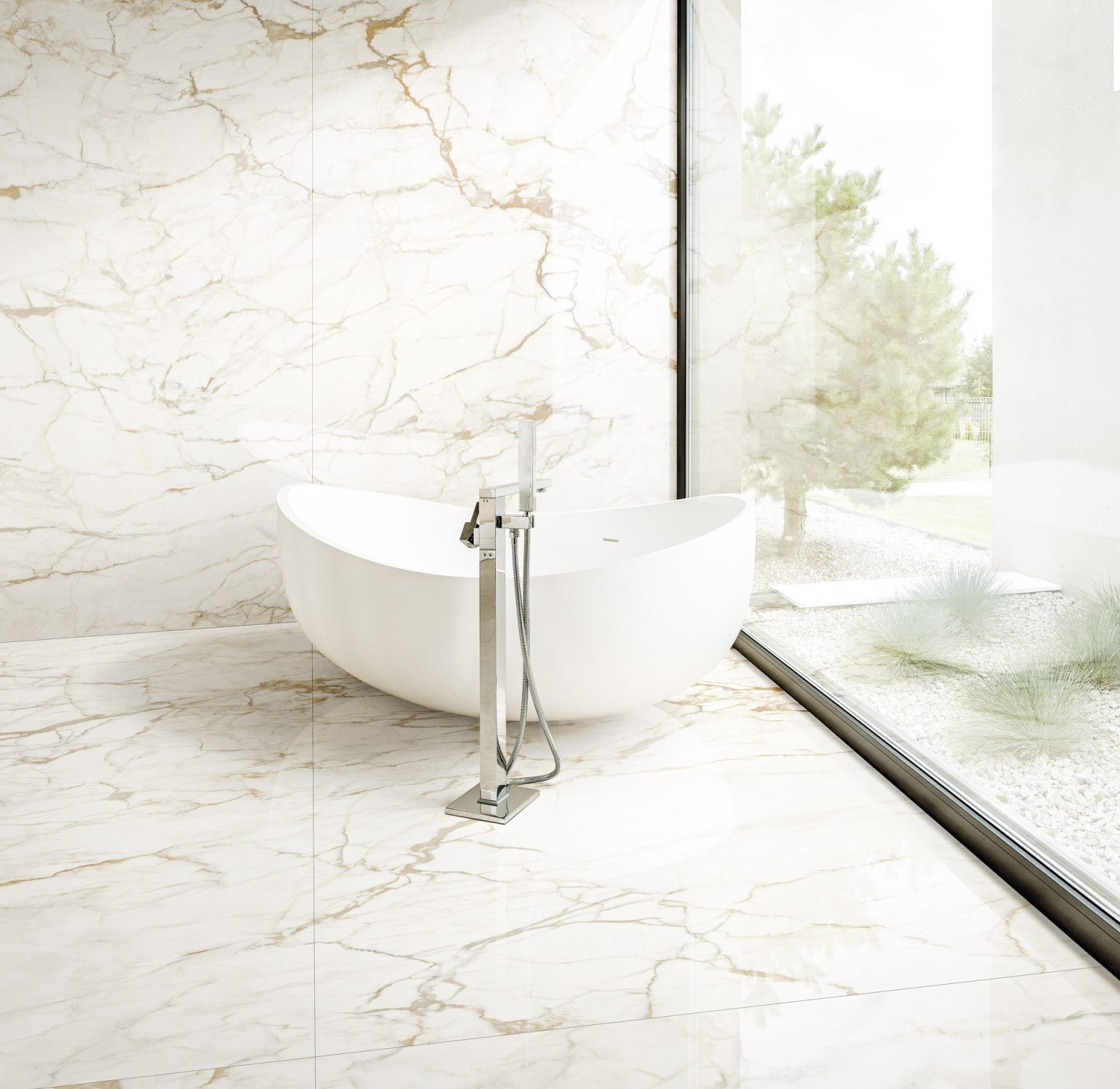 Ariostea Marmi Classici Calacatta Macchia Vecchia Marble Effect ...