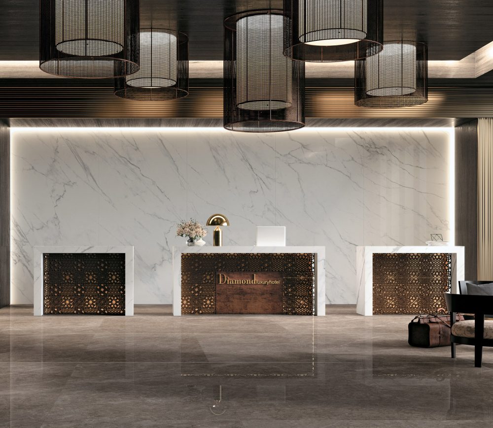 Additional lifestyle image for Mirage Jewels Encore Seneca White JW 14 - 600 x 600  x 9 mm