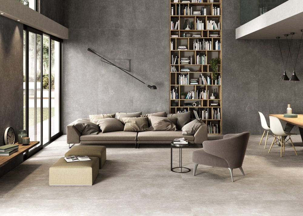 Additional lifestyle image for Porcelaingres Urban Great Ivory - 1000 x 3000 x 6 mm