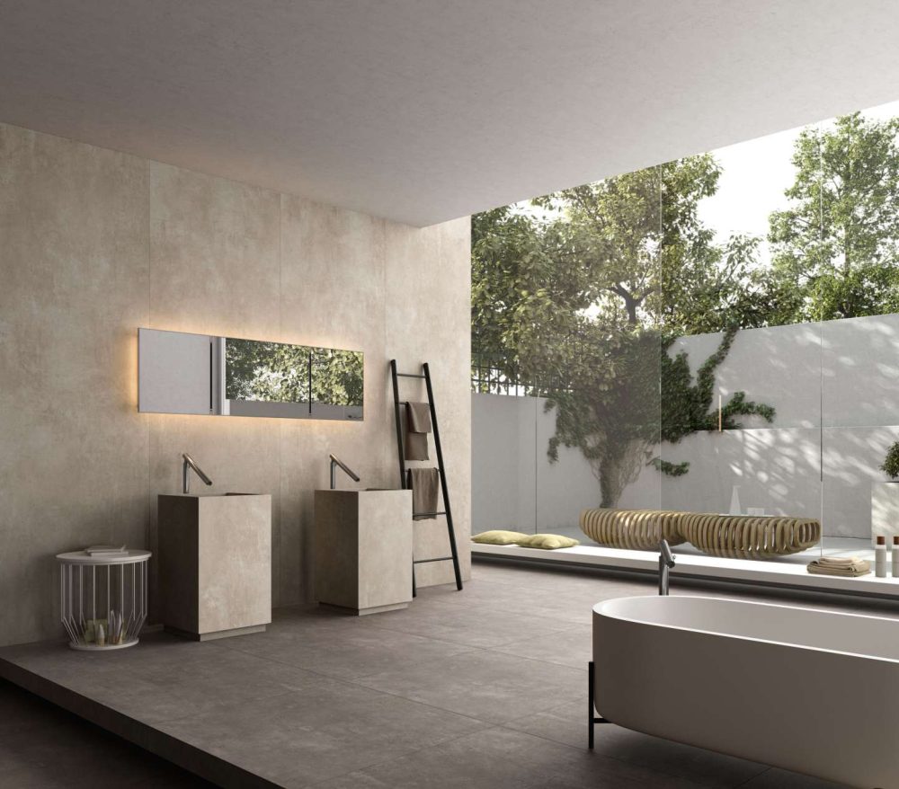 Lifestyle image for Porcelaingres Urban Great Sand - 1200 x 1200  x 6 mm
