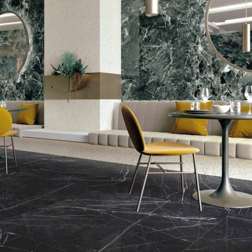 Ariostea Ultra Marmi Nero Marquina - 1000 x 1000  x 6 mm