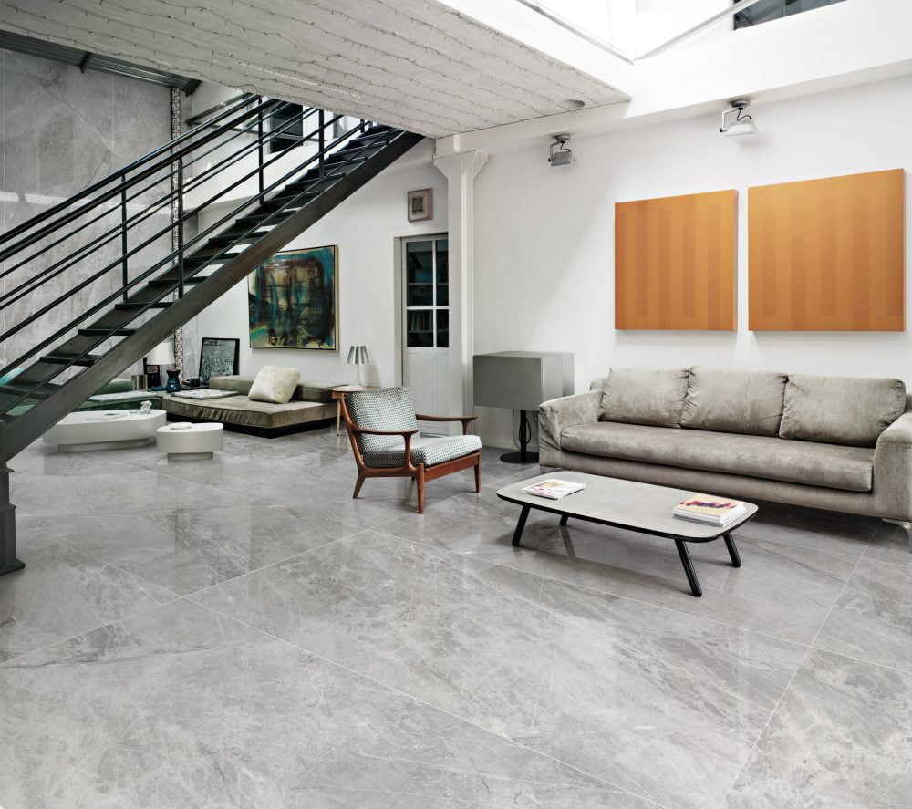 Additional lifestyle image for Ariostea Ultra Marmi Gris De Savoie - 1500 x 3000  x 6 mm