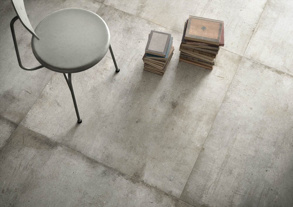 Lifestyle image for Ariostea Ultra Teknostone Light Grey - 750 x 750  x 6 mm