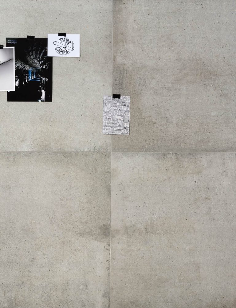 Additional lifestyle image for Ariostea Ultra Teknostone Light Grey - 750 x 750  x 6 mm