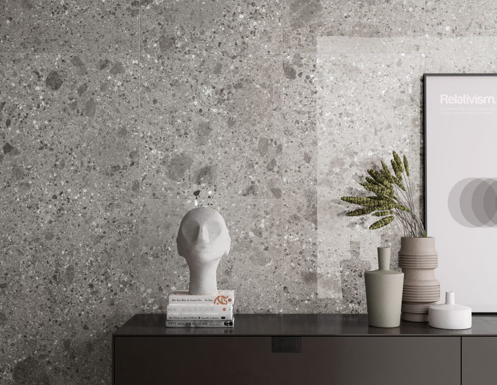 Lifestyle image for Ariostea Fragmenta Grigio Milano - 600 x 600 x 10 mm