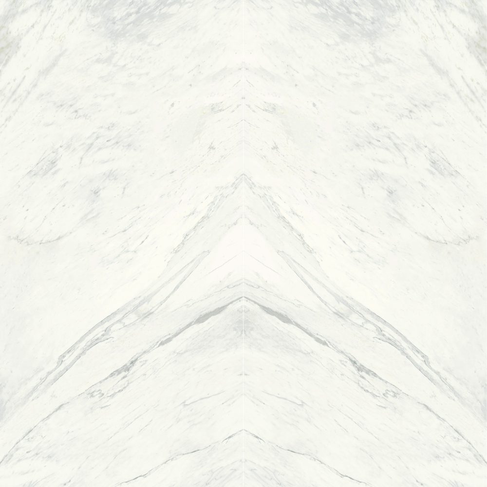 Swatch for Fiandre Marmi Maximum Premium White Bookmatch Block A - 1500 x 3000  x 6 mm