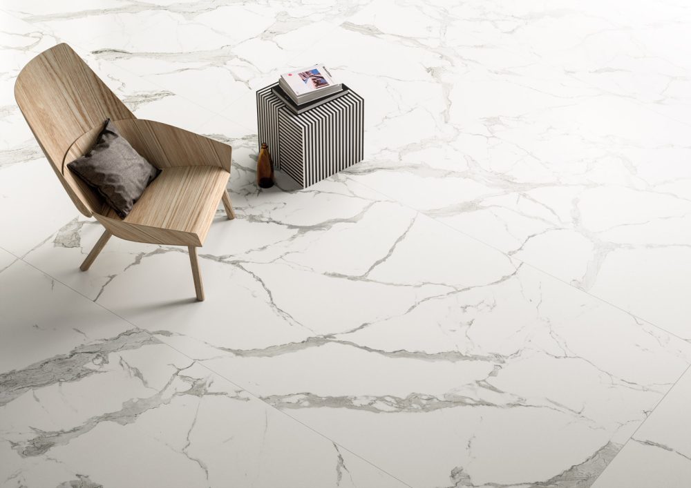 Lifestyle image for Fiandre Marmi Maximum Calacatta Light - 750 x 750  x 6 mm