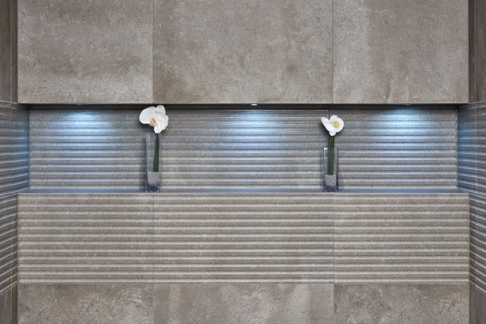 Additional lifestyle image for Piemme Bits and Pieces Pewter Smoke - 300 x 600  x 10 mm