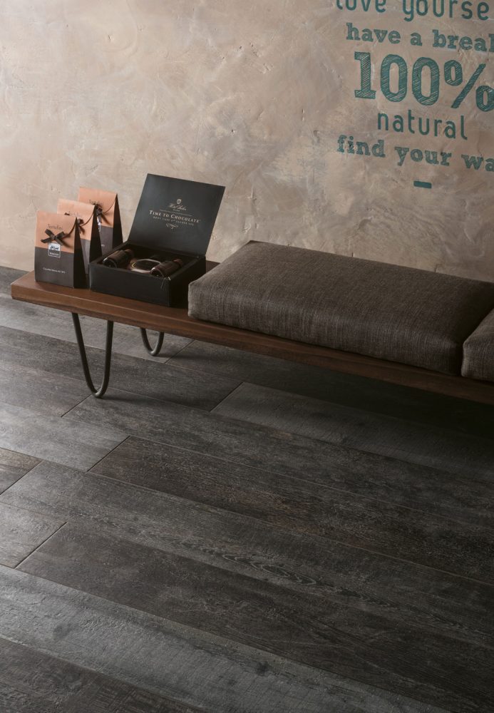 Additional lifestyle image for Mirage Noon Charcoal NN 05 - 200 x 1200 x 9 mm