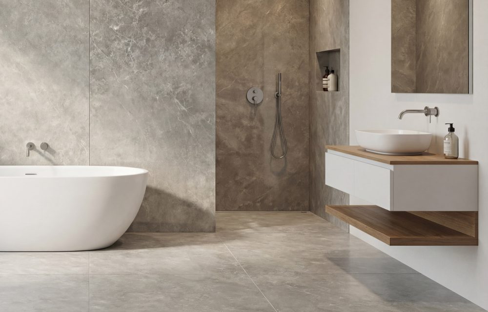 Lifestyle image for Ariostea Ultra Marmi Fior Di Bosco - 1000 x 1000  x 6 mm