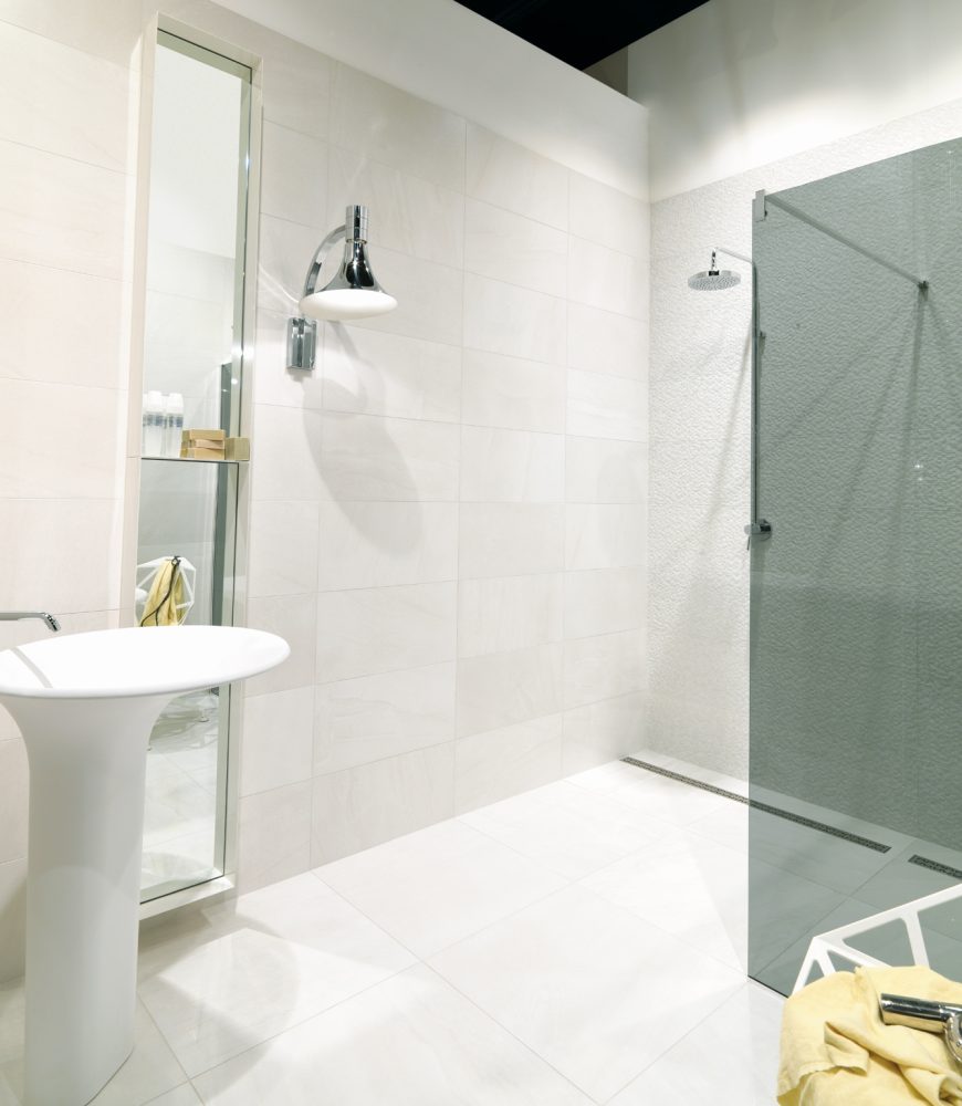 Additional lifestyle image for Piemme Geostone Bianco - 300 x 600  x 10 mm