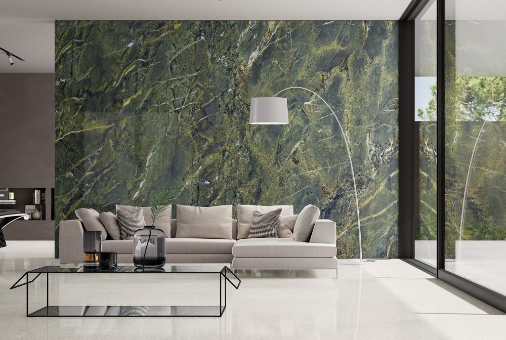 Additional lifestyle image for Ariostea Ultra Marmi Verde Karzai - 750 x 750  x 6 mm