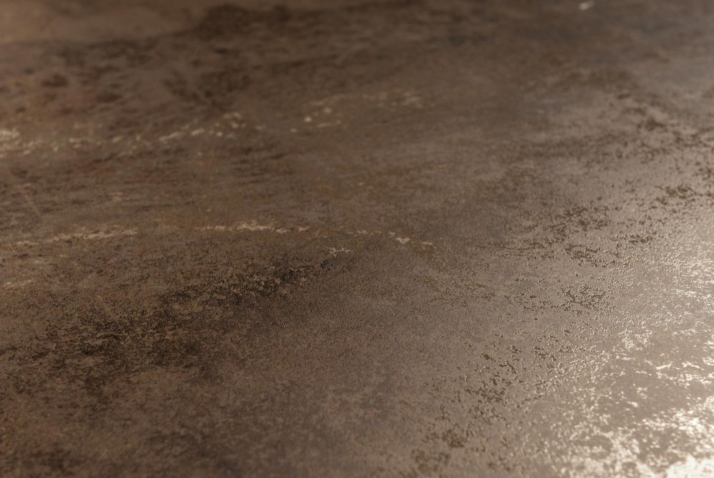 Additional lifestyle image for Ariostea Ultra Metal Brown Zinc - 750 x 750 x 6 mm