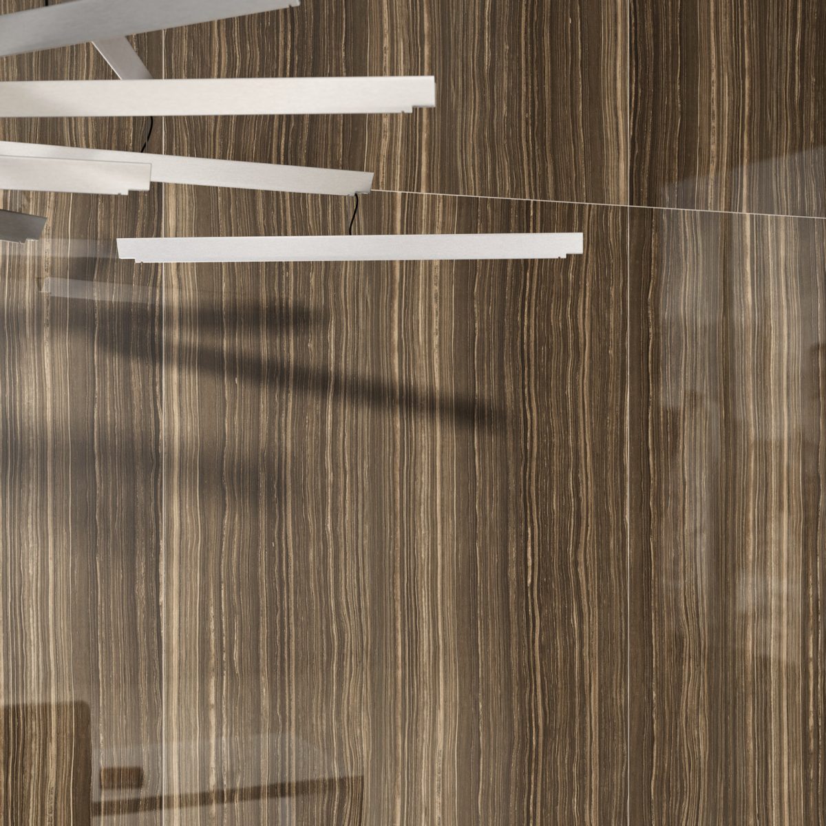 Brown 1500 x 1500 mm Marble effect porcelain tile Ariostea Ultra
