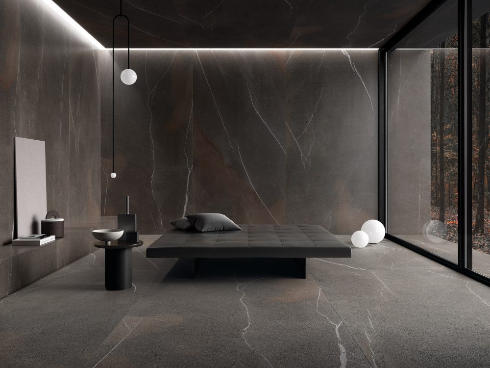 Additional lifestyle image for Ariostea Ultra Pietre Pietra Piasentina - 1500 x 1500  x 6 mm