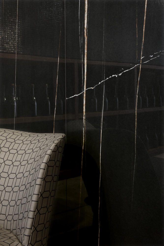 Additional lifestyle image for Ariostea Ultra Marmi Sahara Noir - 750 x 750 x 6 mm