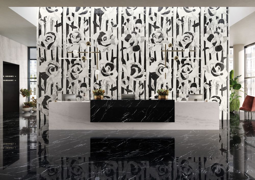 Additional lifestyle image for Ariostea Marmi Classici Nero Marquina - 1000 x 1000  x 9 mm