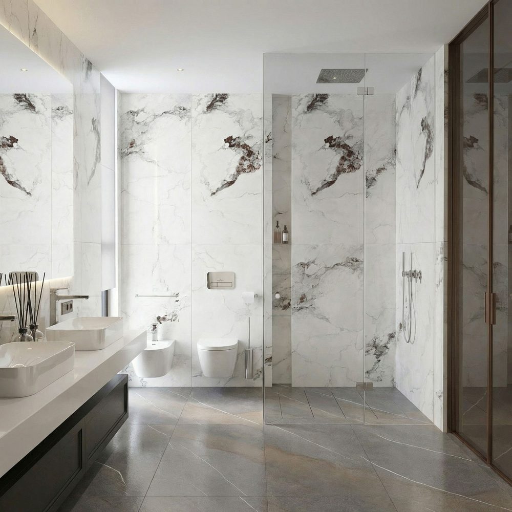 Lifestyle image for Ariostea Ultra Pietre Pietra Piasentina - 1500 x 1500  x 6 mm