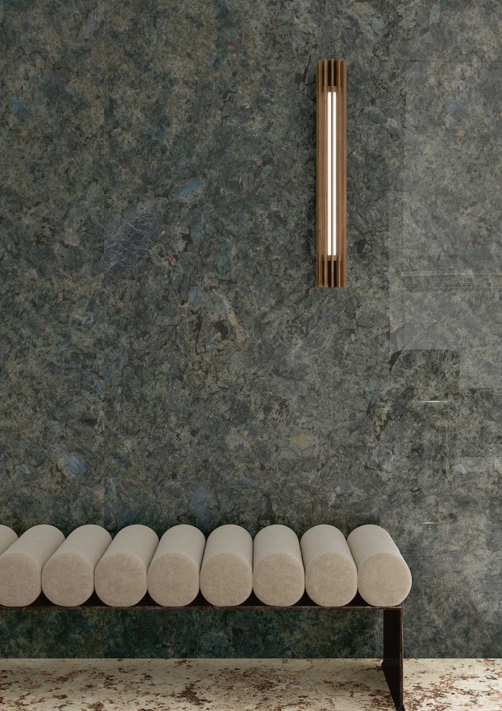 Additional lifestyle image for Ariostea Ultra Graniti Labradorite - 1500 x 1500  x 6 mm