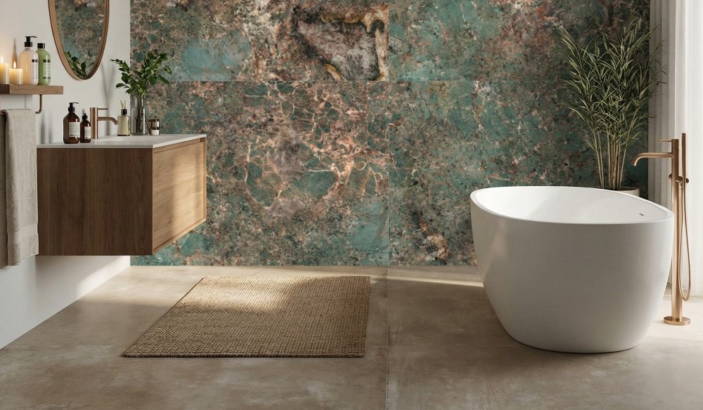 Additional lifestyle image for Ariostea Con.Crea Earth - 600 x 1200  x 9 mm