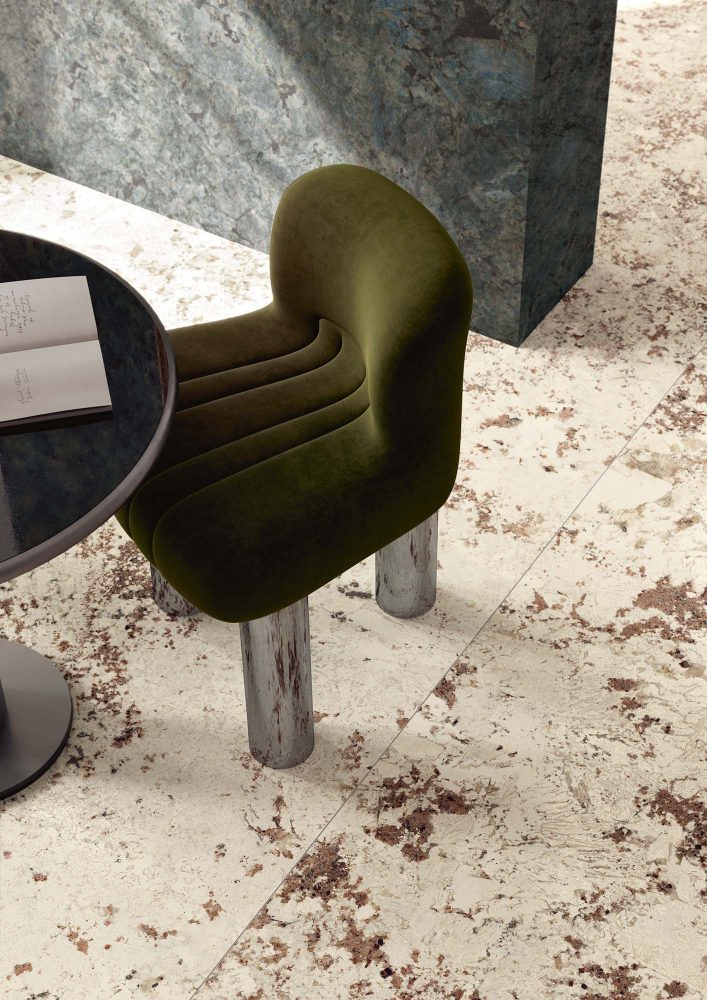 Additional lifestyle image for Ariostea Ultra Graniti Alaska White - 1500 x 1500  x 6 mm