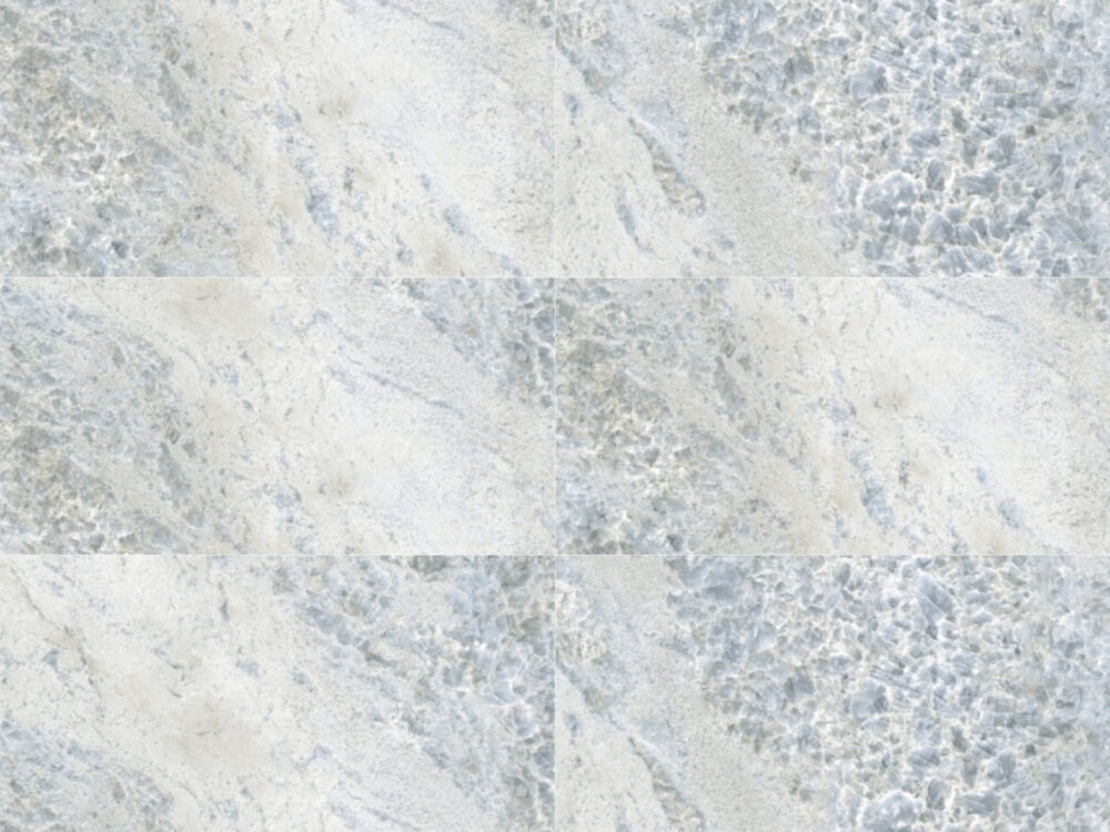 Lifestyle scene 3 for Ariostea Marmi Classici Crystal Sky blue marble effect porcelain tiles