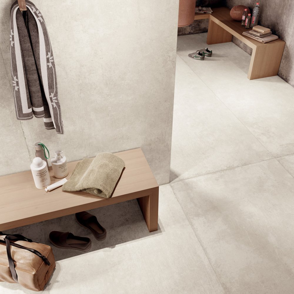 Lifestyle image for Ariostea Ultra Con.Crea Talc - 750 x 1500  x 6 mm