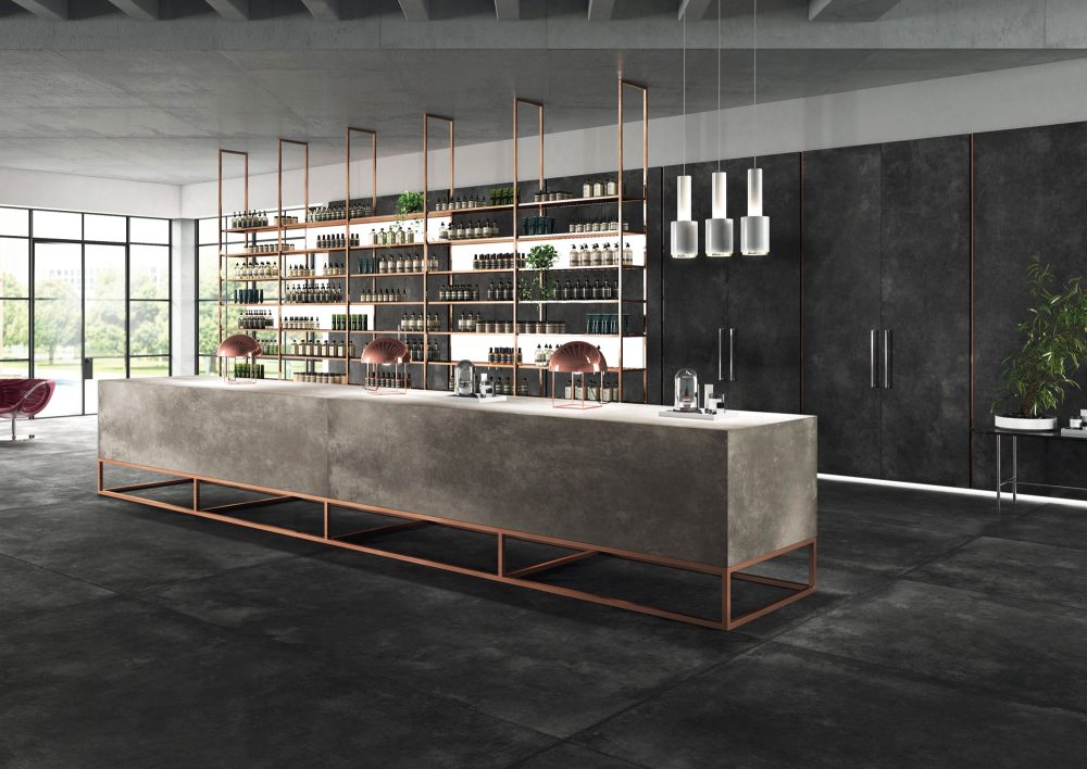 Additional lifestyle image for Ariostea Ultra Con.Crea Ink - 1500 x 1500  x 6 mm