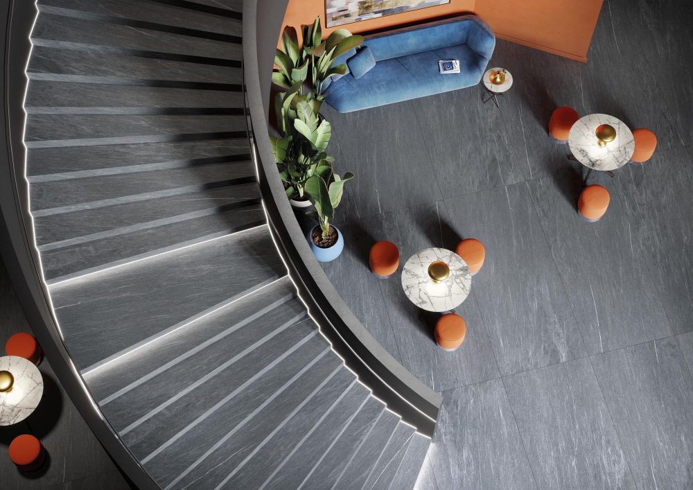 Additional lifestyle image for Ariostea Ultra Pietre Cardoso - 1000 x 3000  x 6 mm