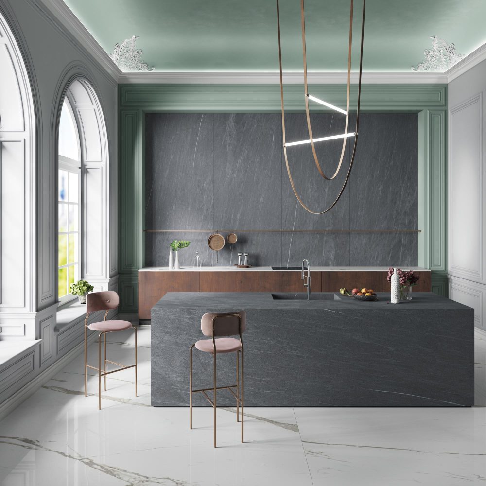 Additional lifestyle image for Ariostea Ultra Pietre Cardoso - 1000 x 3000  x 6 mm