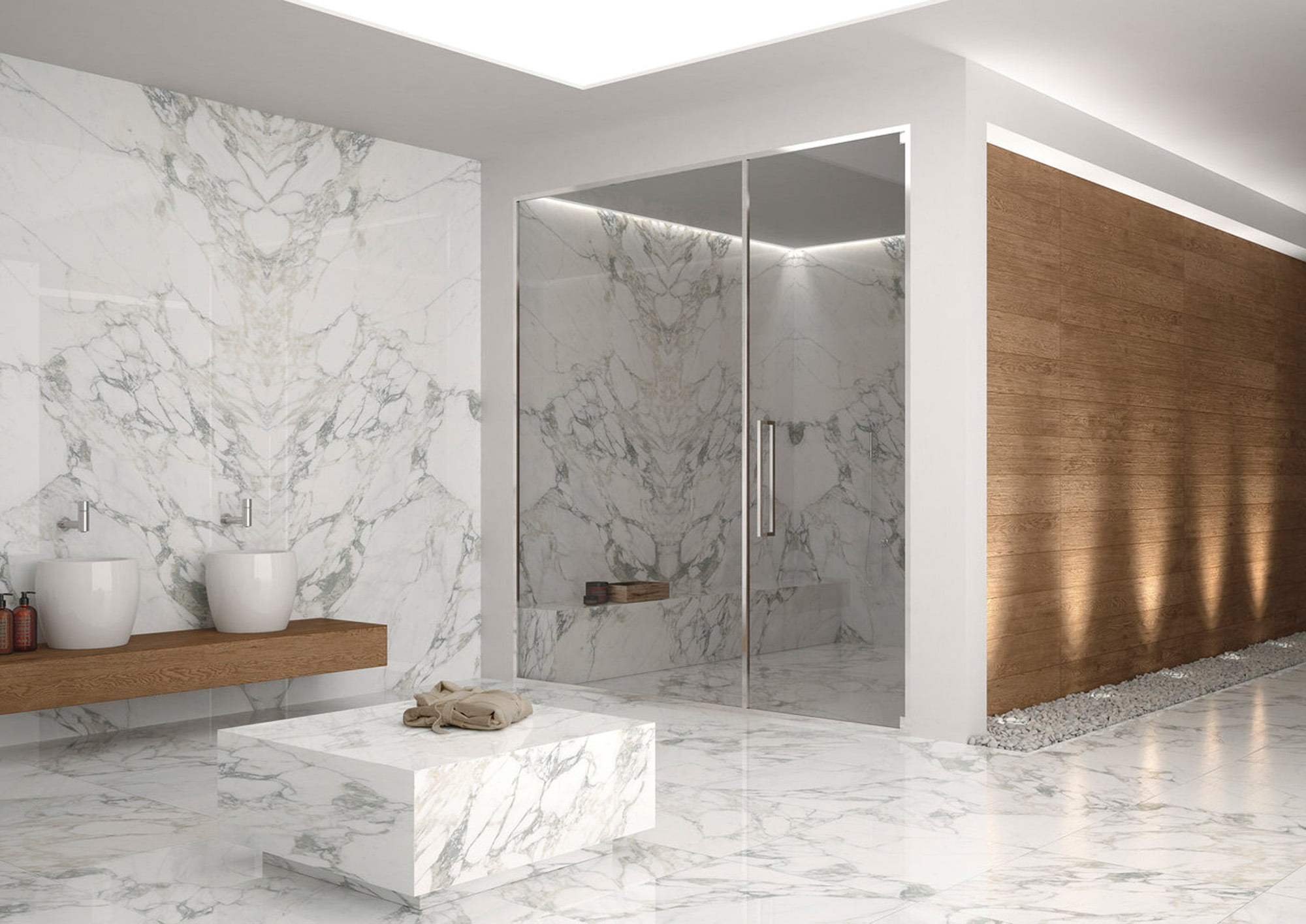 Ariostea Marmi Classici Arabescato Classico Marble effect porcelain ...