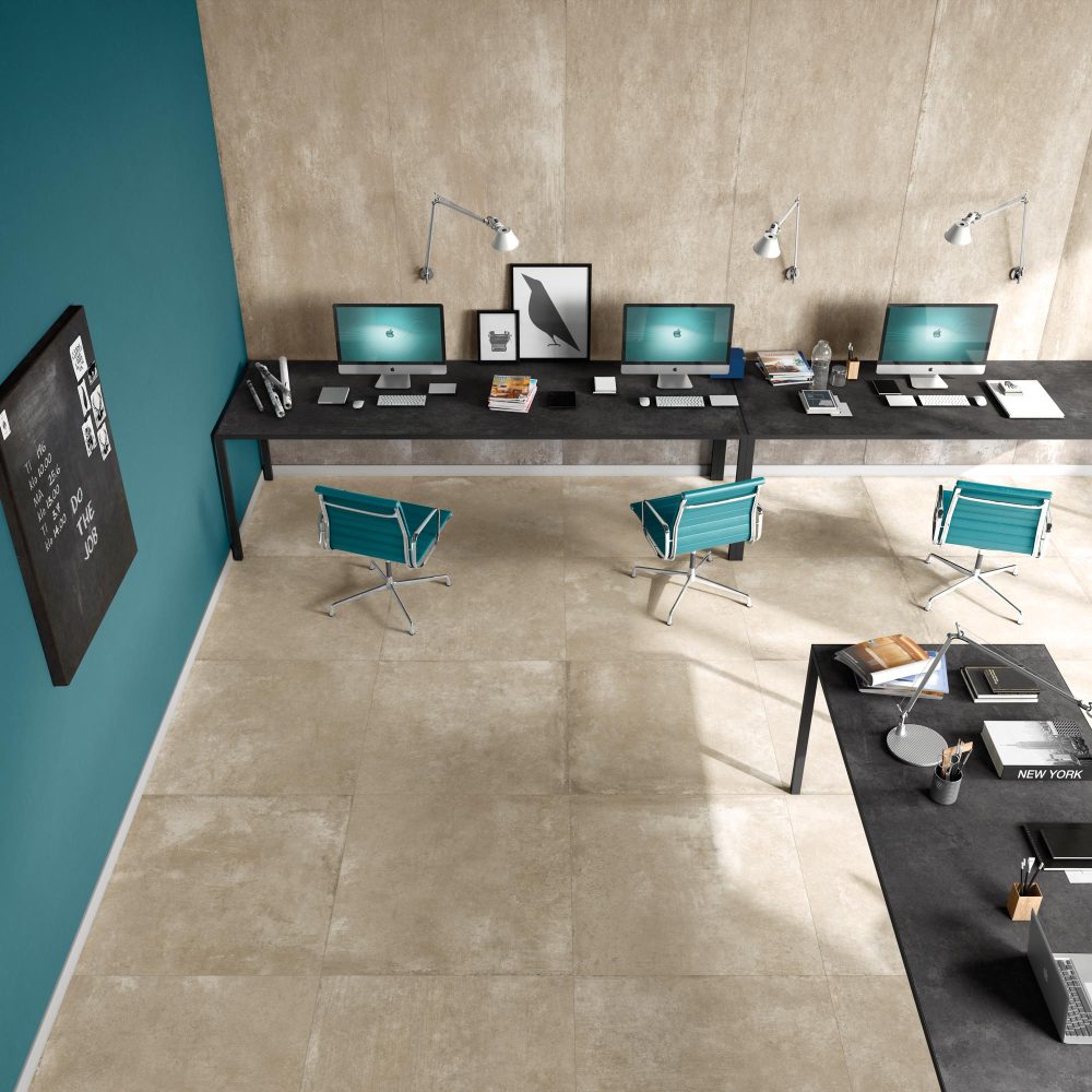 Additional lifestyle image for Ariostea Ultra Con.Crea Earth - 1000 x 3000  x 6 mm