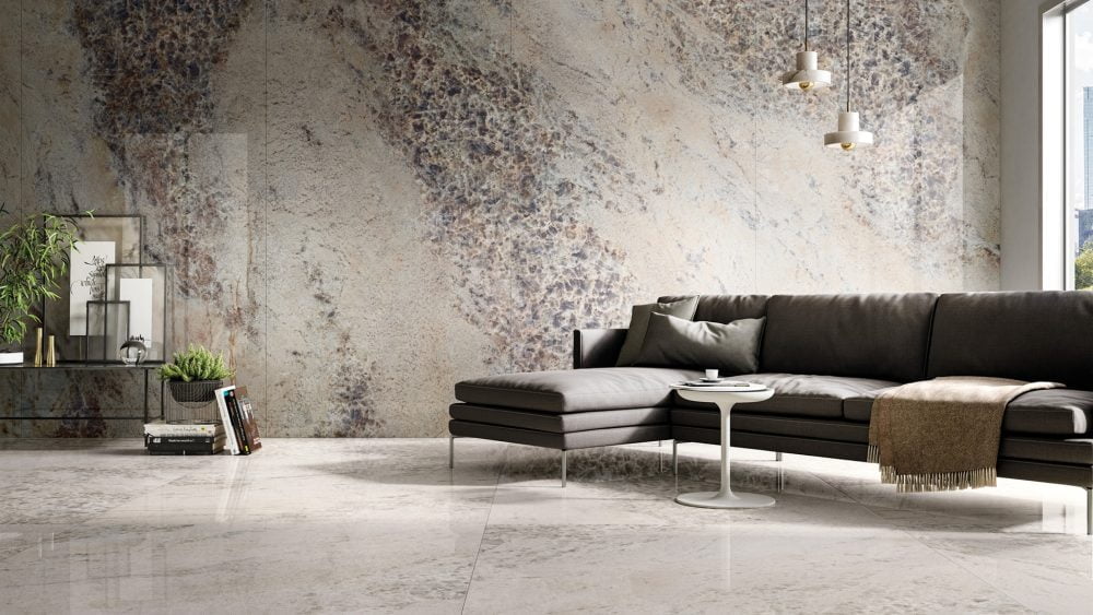 Additional lifestyle image for Ariostea Maxfine Gem Violet - 375 x 750  x 6 mm