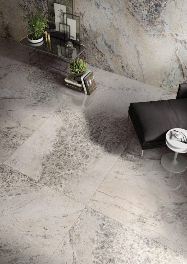 Lifestyle image for Ariostea Maxfine Gem Violet - 375 x 750  x 6 mm