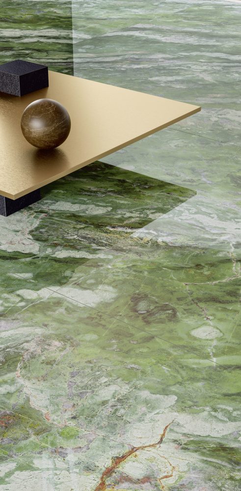 Ariostea Ultra Marmi Brilliant Green - 375 x 750 x 6 mm