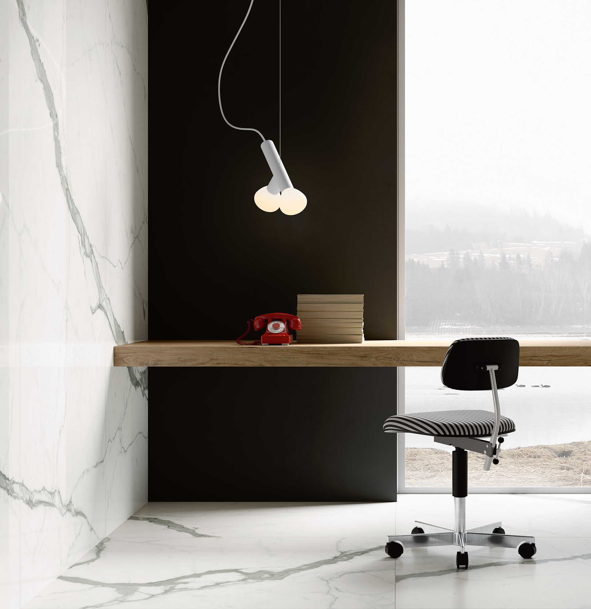 Fiandre Marble Lab Calacatta Statuario Marble Effect Porcelain Tiles ...