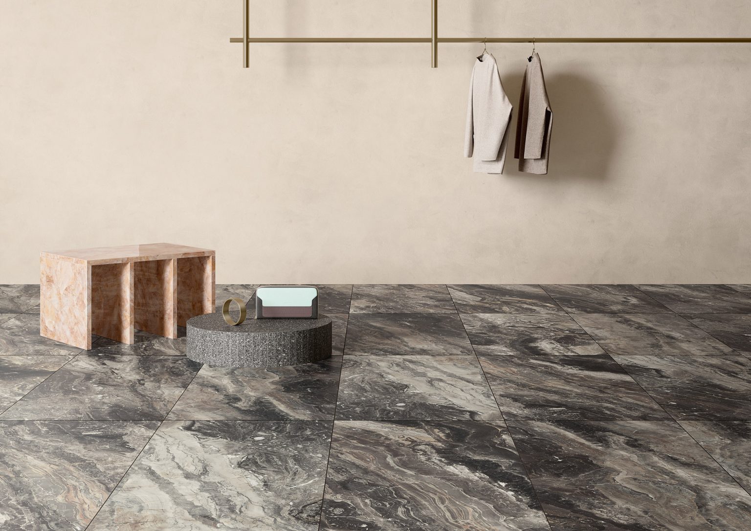 Fiandre Marble Lab Arabescato Orobico Marble Effect Porcelain Tiles 600 ...