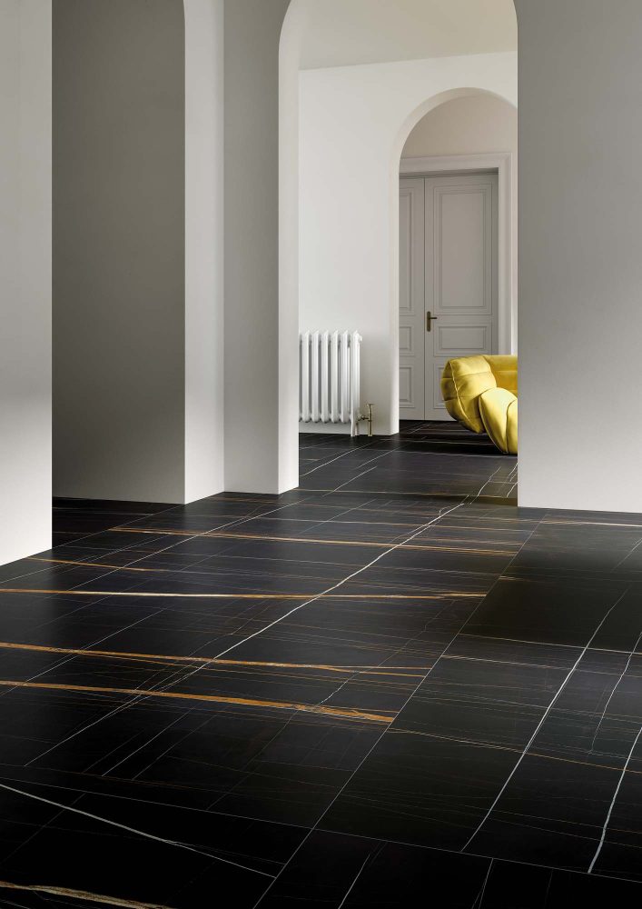 Additional lifestyle image for Ariostea Ultra Marmi Sahara Noir - 1200 x 1200  x 6 mm