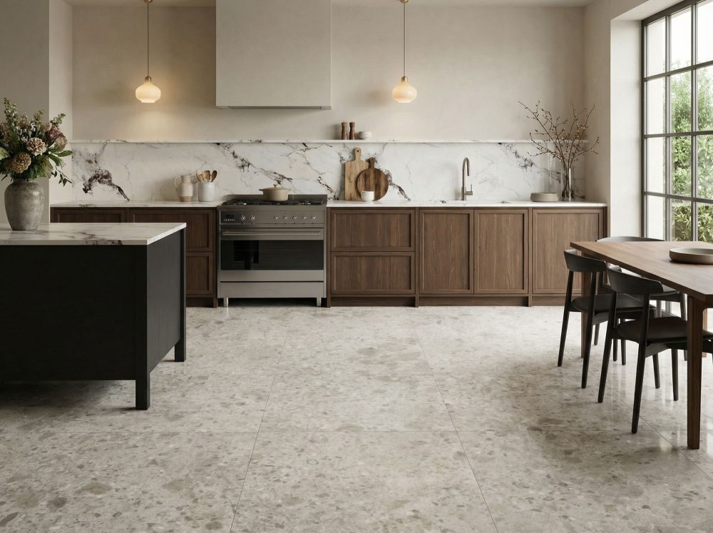 Additional lifestyle image for Ariostea Fragmenta Bianco Greco - 1200 x 1200  x 10 mm