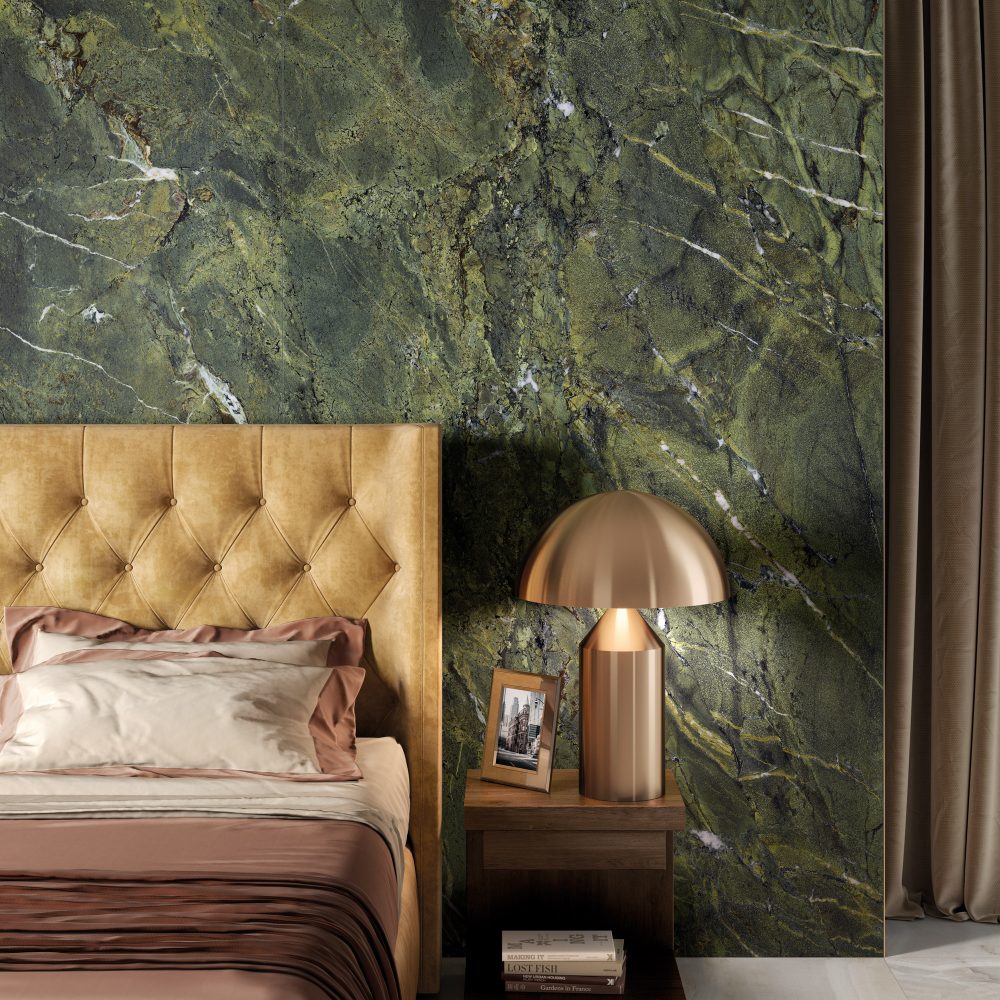 Additional lifestyle image for Ariostea Ultra Marmi Verde Karzai - 750 x 1500  x 6 mm