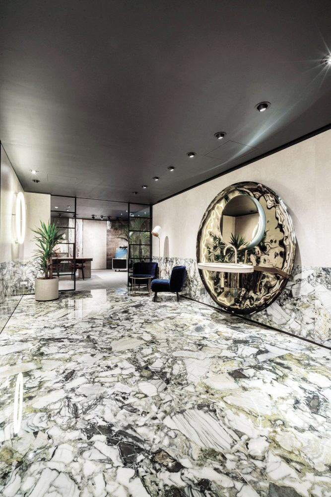 Additional lifestyle image for Fiandre Marble Lab White Beauty - 600 x 1200  x 8 mm