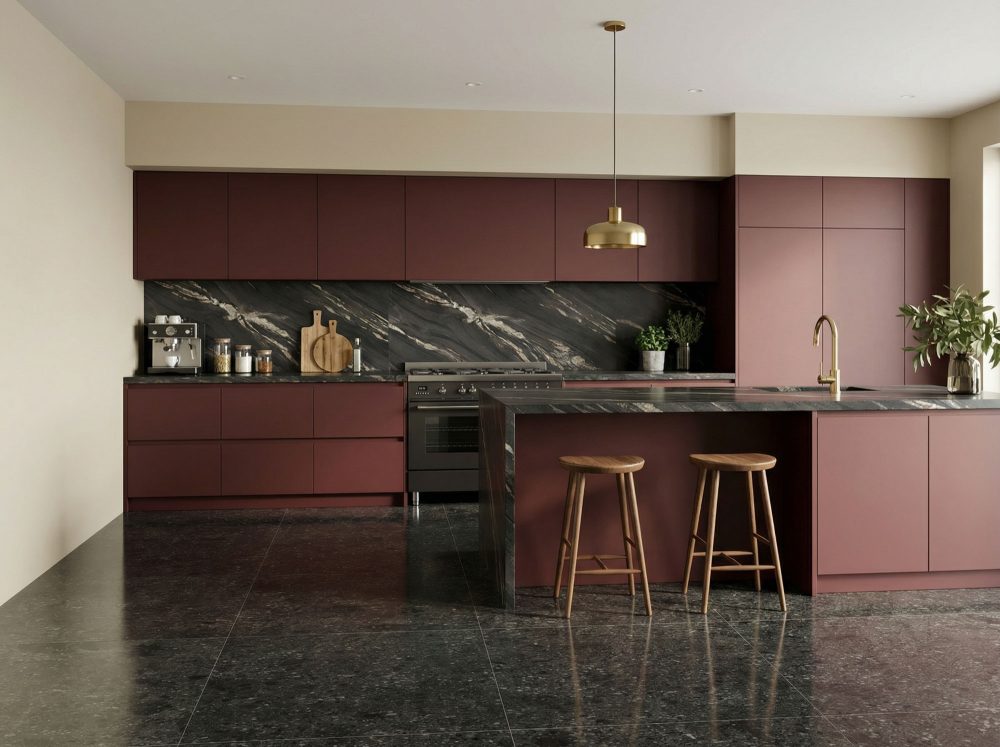 Lifestyle image for Ariostea Fragmenta Nero Ombrato - 1200 x 1200  x 10 mm