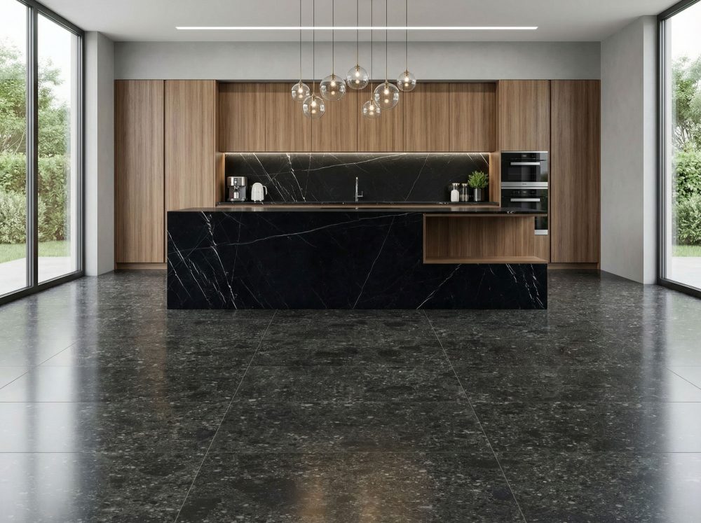 Lifestyle image for Ariostea Fragmenta Nero Ombrato - 600 x 1200  x 10 mm