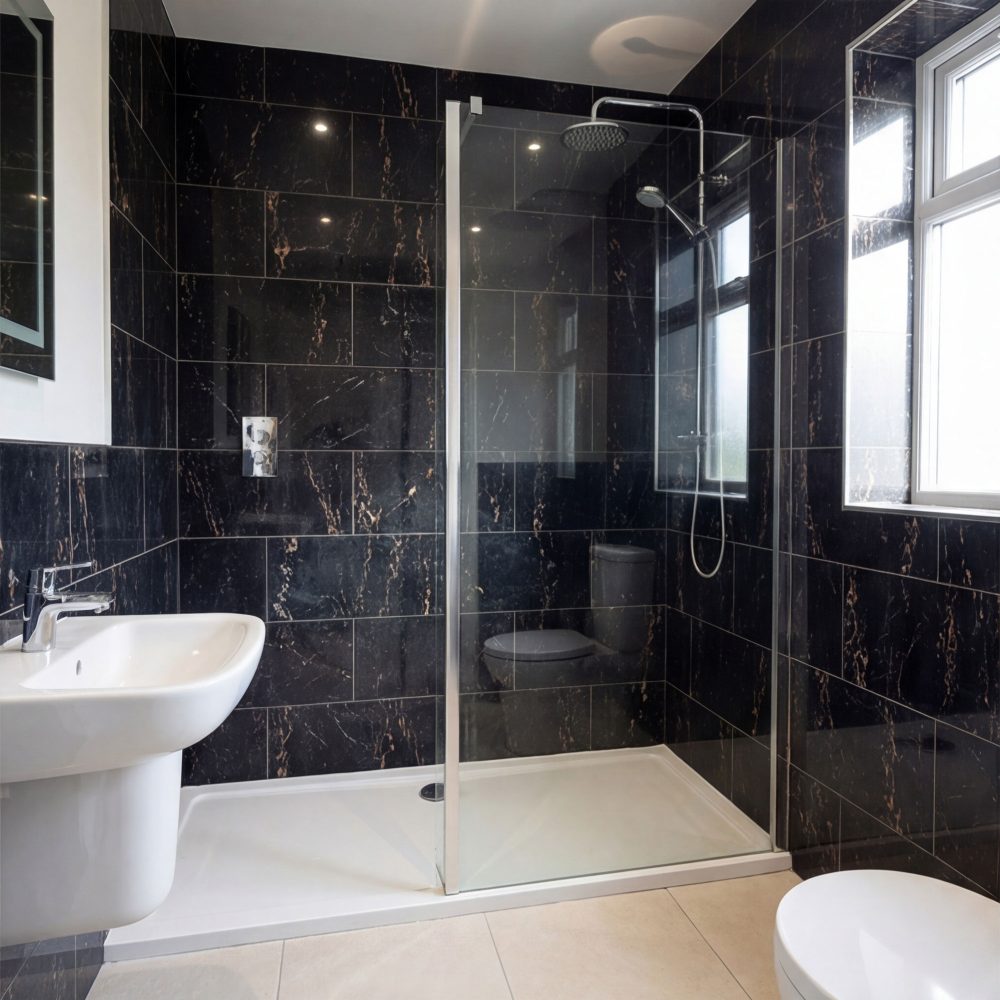 Additional lifestyle image for Fiandre Marble Lab Nero Portoro - 300 x 600  x 8 mm