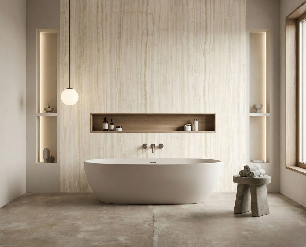 Additional lifestyle image for FMG Maxfine Onici Onice Avorio - 1500 x 1500  x 6 mm