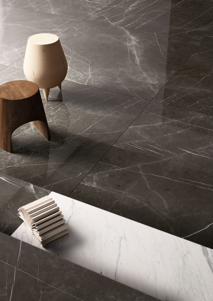 Additional lifestyle image for Fiandre Marble Lab Pietra Grey - 300 x 600  x 8 mm