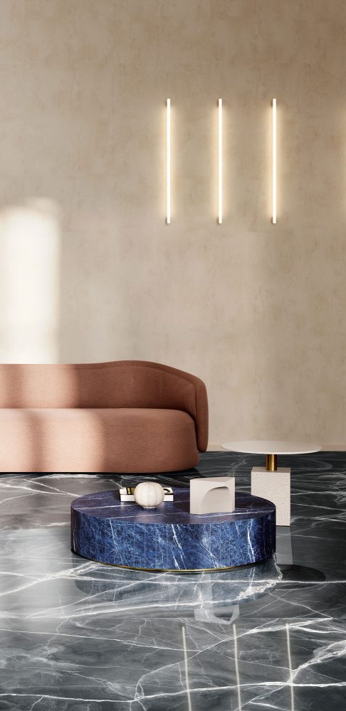 Additional lifestyle image for Ariostea Ultra Onici Onice Nero - 1500 x 1500 x 6 mm